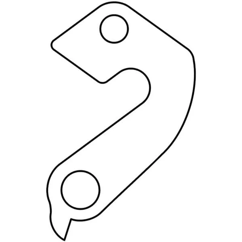 M Part Gear Hanger Specialized in Silver-4