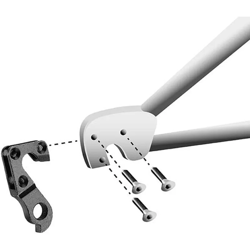 M Part Gear Hanger Various Bike Brands in Black-2