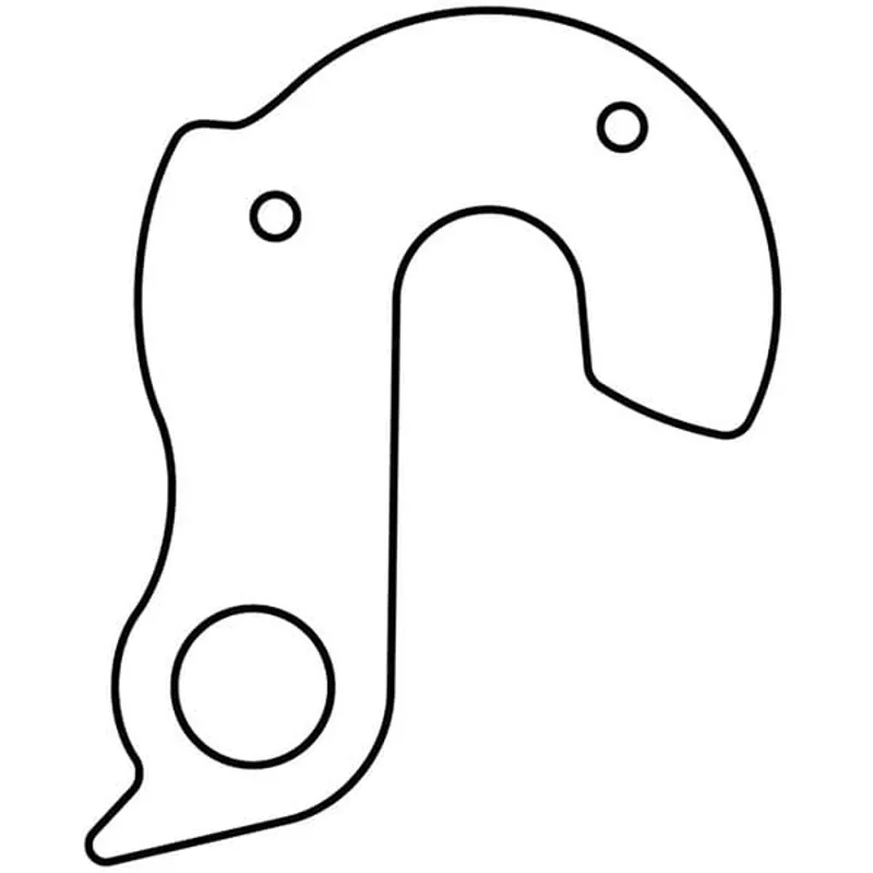 M Part Gear Hanger Cannondale in Silver-4