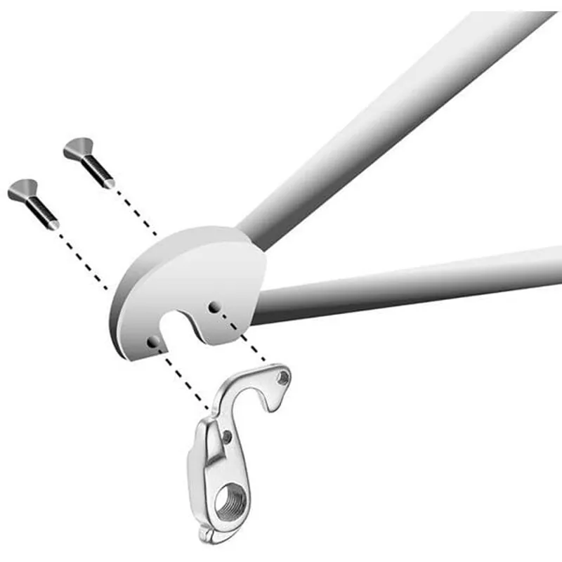 M Part Gear Hanger Trek in Silver-2