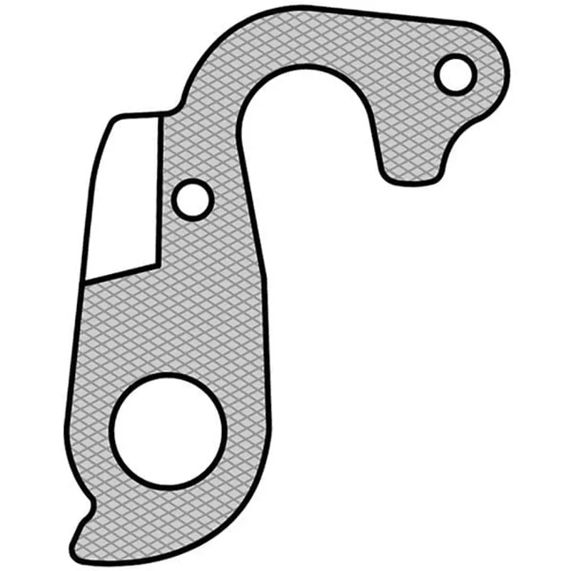 M Part Gear Hanger Trek in Silver-4