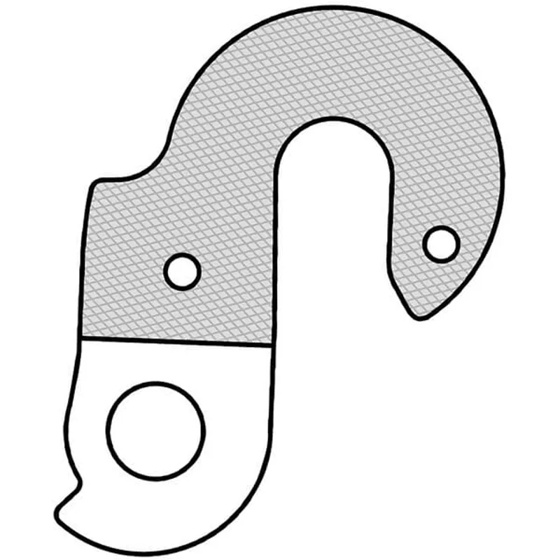 M Park Gear Hanger Various Bike Brands in Silver-3