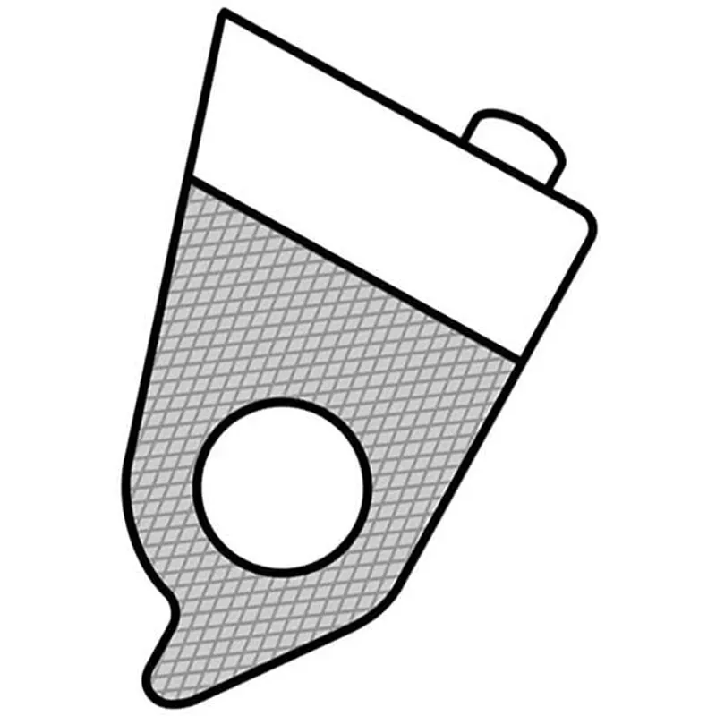 M Part Gear Hanger Various Bike Brands in Silver-4