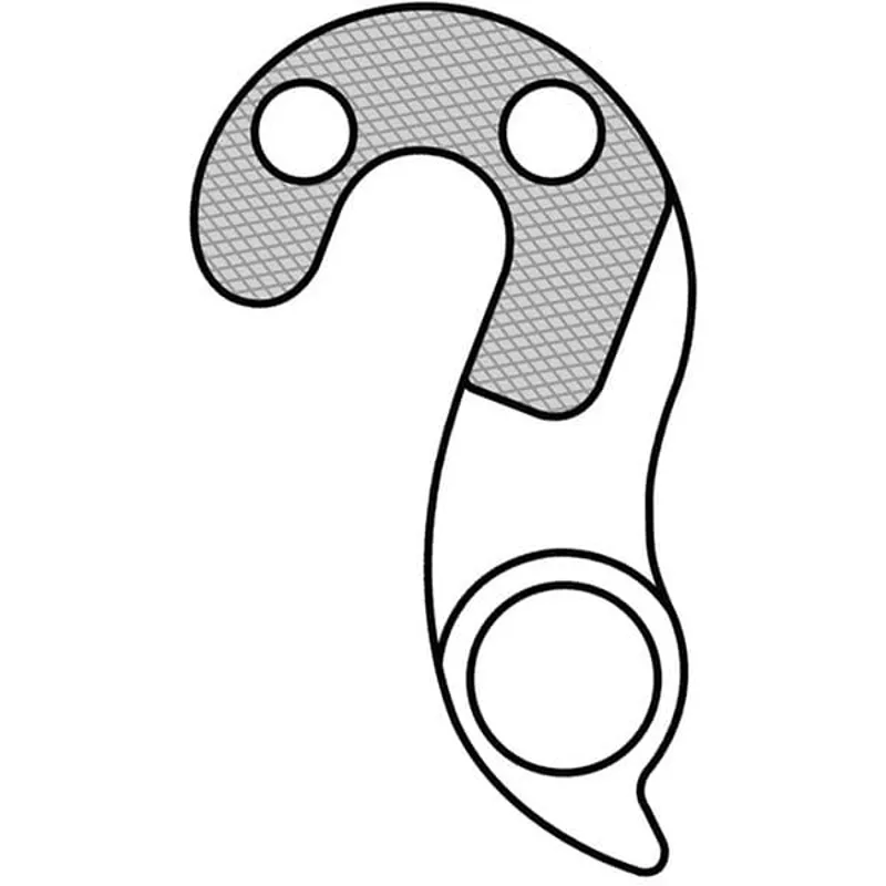 M Part Gear Hanger Giant in Silver-3