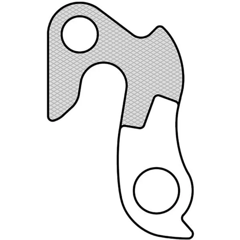 M Part Gear Hanger Trek in Silver-3