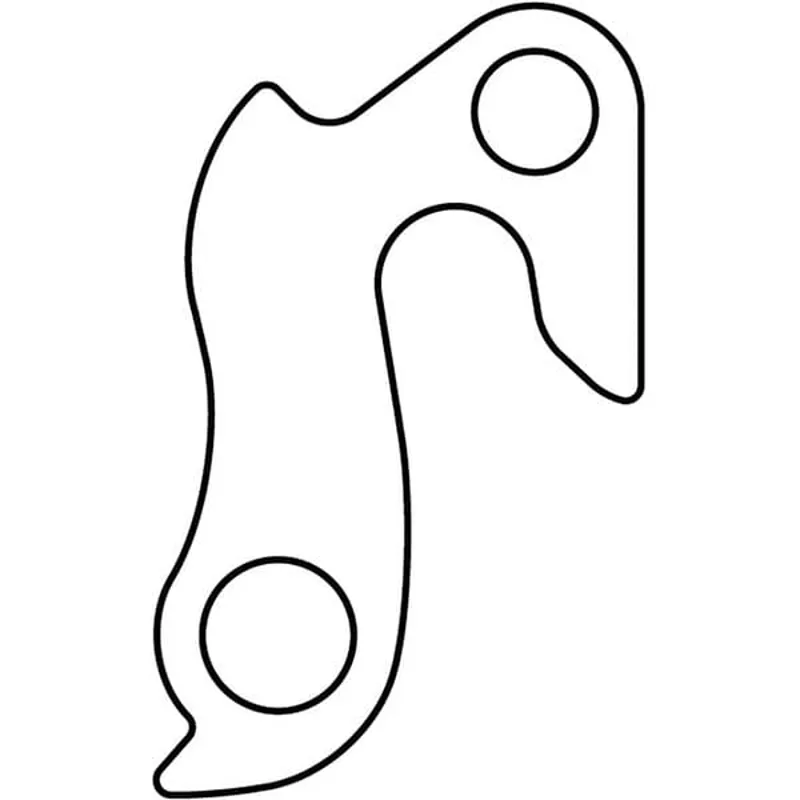 M Part Gear Hanger Trek in Silver-4