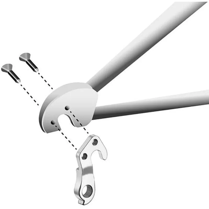 M Part Gear Hanger Trek in Silver-2