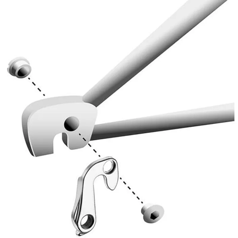 M Part Gear Hanger Trek in Silver-2