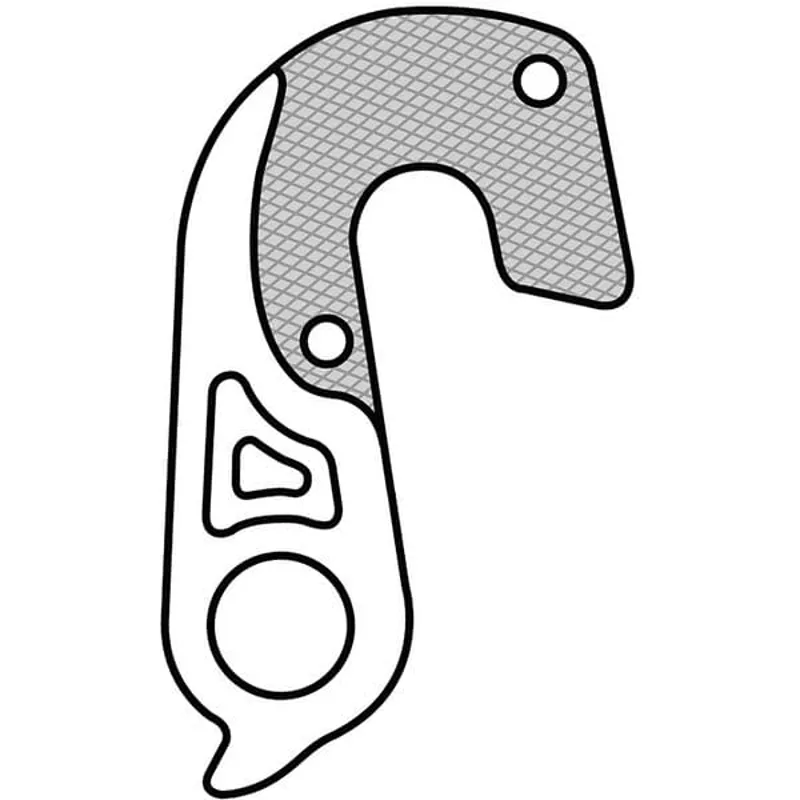 M Part Gear Hanger Specialized in Silver-3