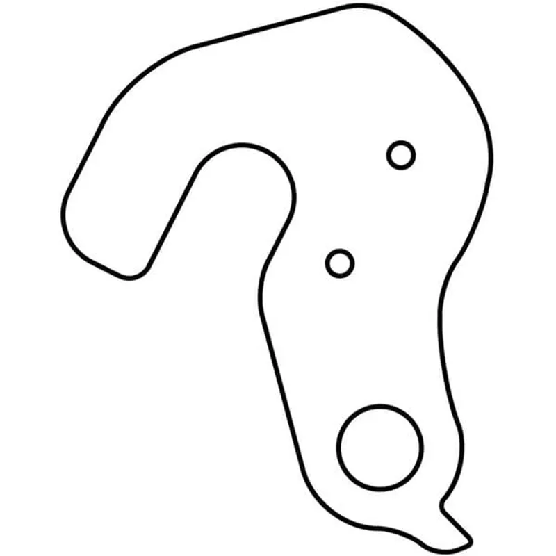 M Part Gear Hanger Specialized in Silver-4