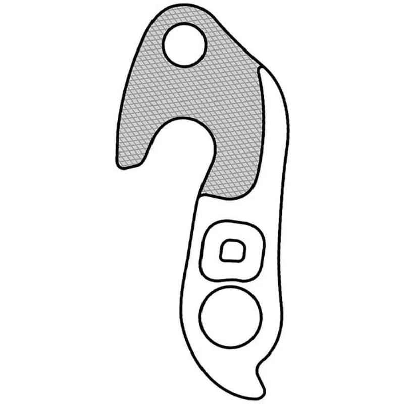 M Part Gear Hanger Specialized in Silver-3