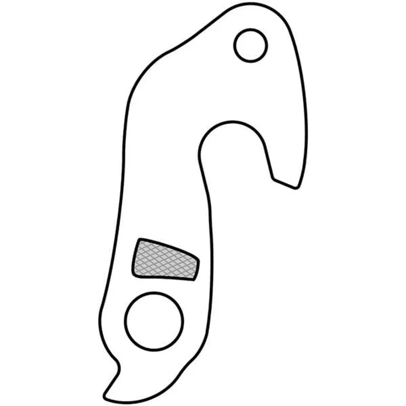 M Part Gear Hanger Specialized in Silver-4