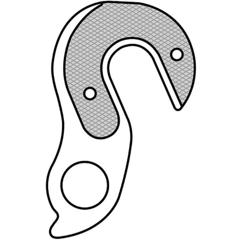 M Part Gear Hanger Specialized in Silver-3