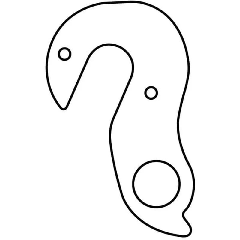 M Part Gear Hanger Specialized in Silver-4