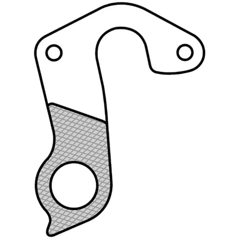 M Part Gear Hanger Cannondale in Silver-3