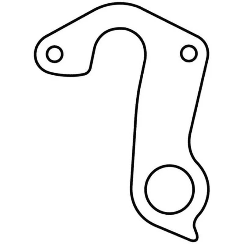 M Part Gear Hanger Cannondale in Silver-4