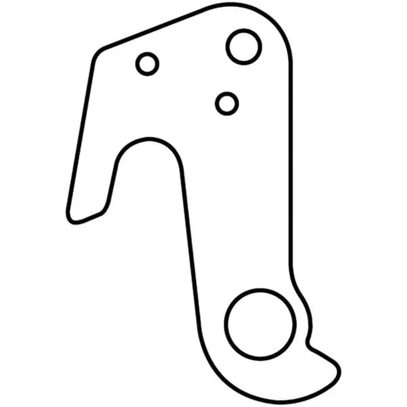 M Part Gear Hanger Cannondale in Silver-4