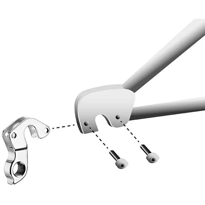 M Part Gear Hanger Cannondale in Silver-2