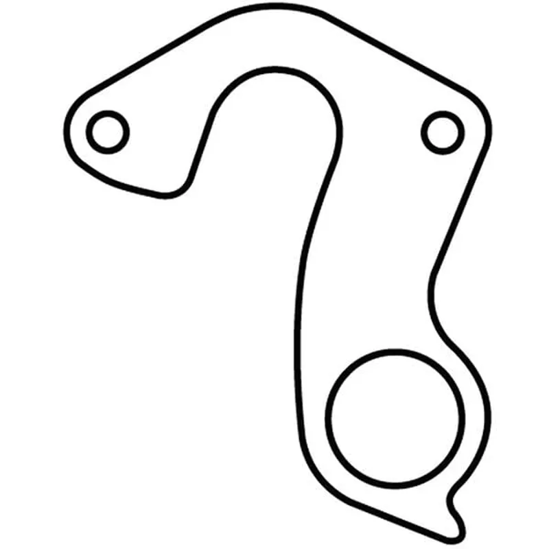 M Part Gear Hanger Cannondale in Silver-4