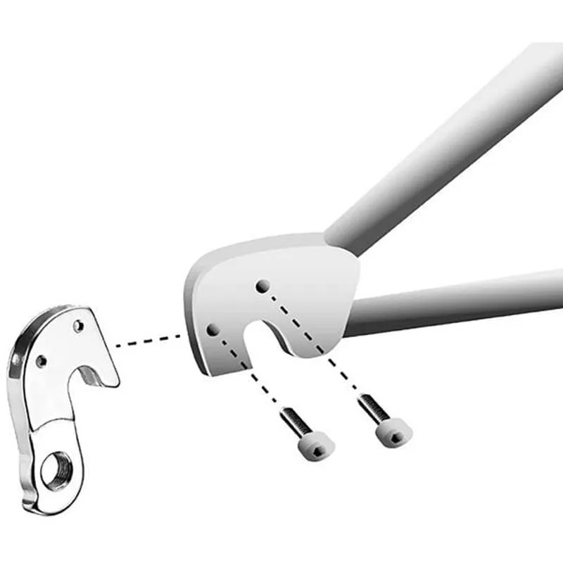 M Part Gear Hanger Cannondale in Silver-2