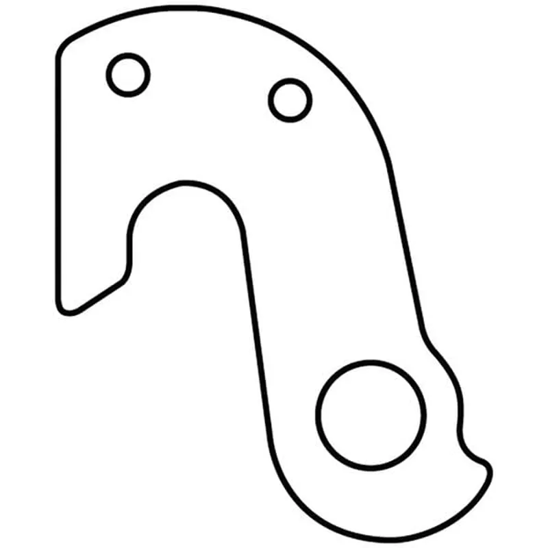 M Part Gear Hanger Cannondale in Silver-4