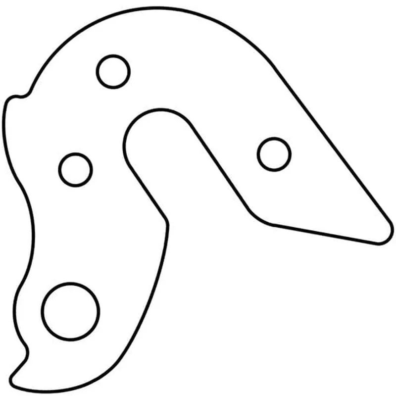 M Part Gear Hanger Eddy Merckx in Silver-4