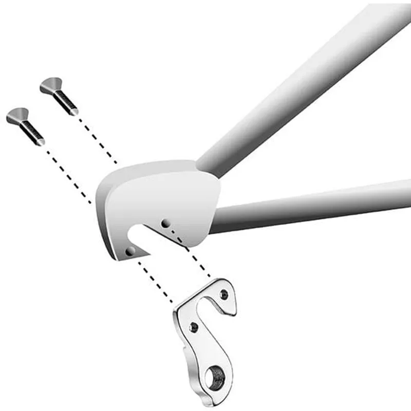 M Part Gear Hanger Orbea in Silver-2