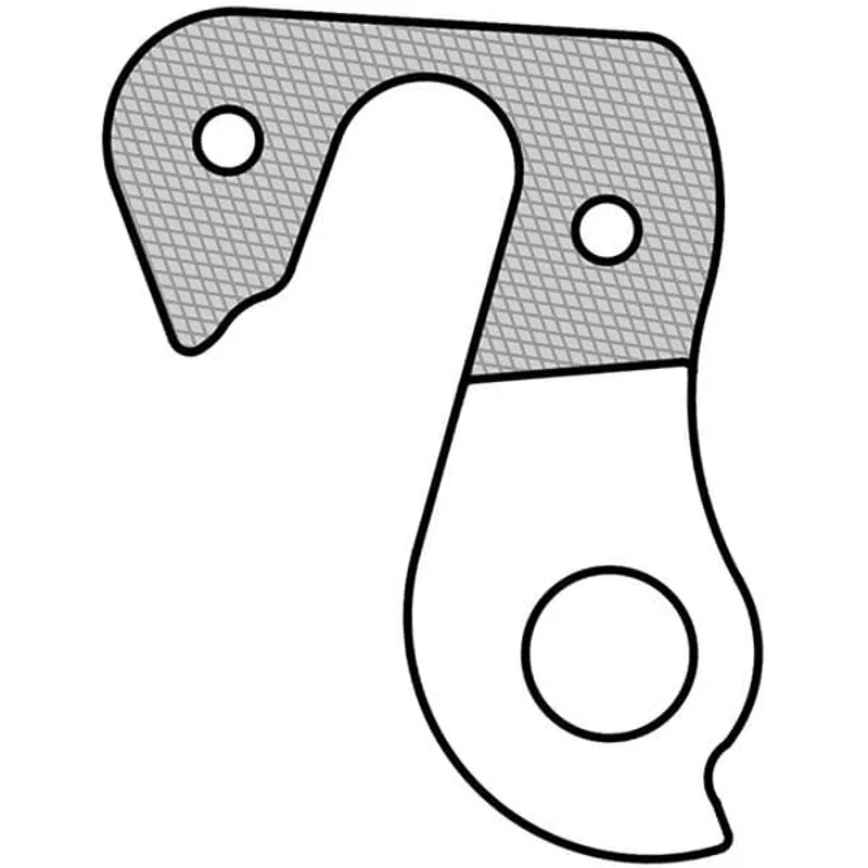 M Part Gear Hanger Orbea in Silver-3