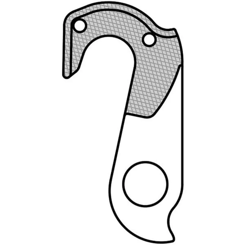 M Part Gear Hanger Cervelo in Silver-3