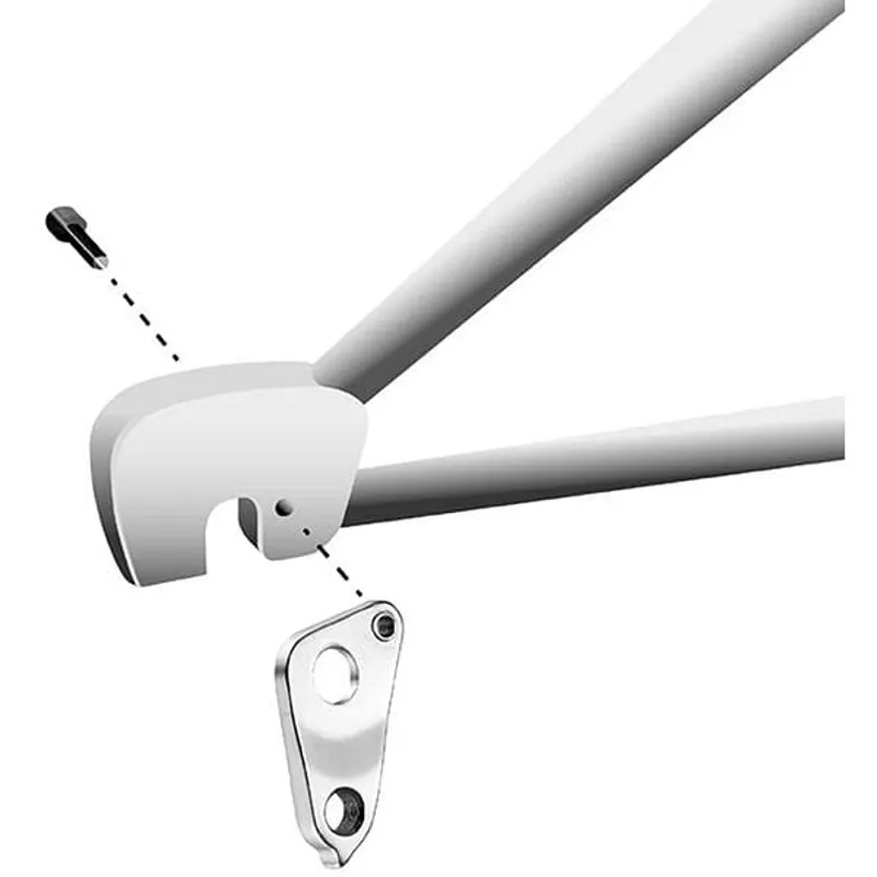 M Part Gear Hanger Specialized in Silver-2