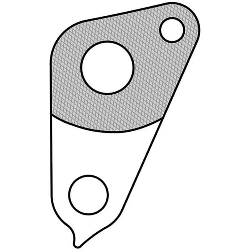 M Part Gear Hanger Specialized in Silver-4