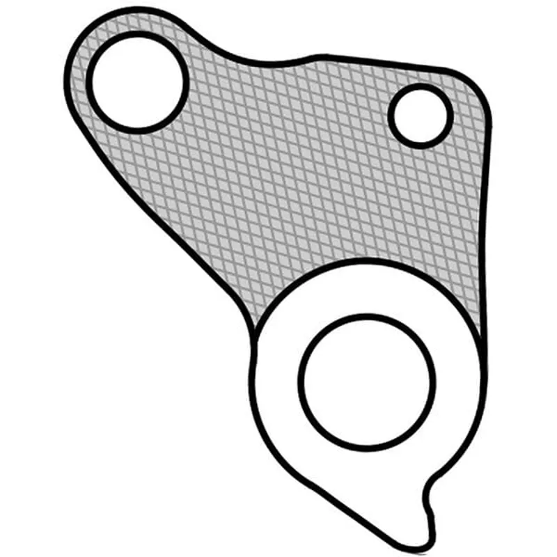 M Part Gear Hanger Cannondale in Silver-3