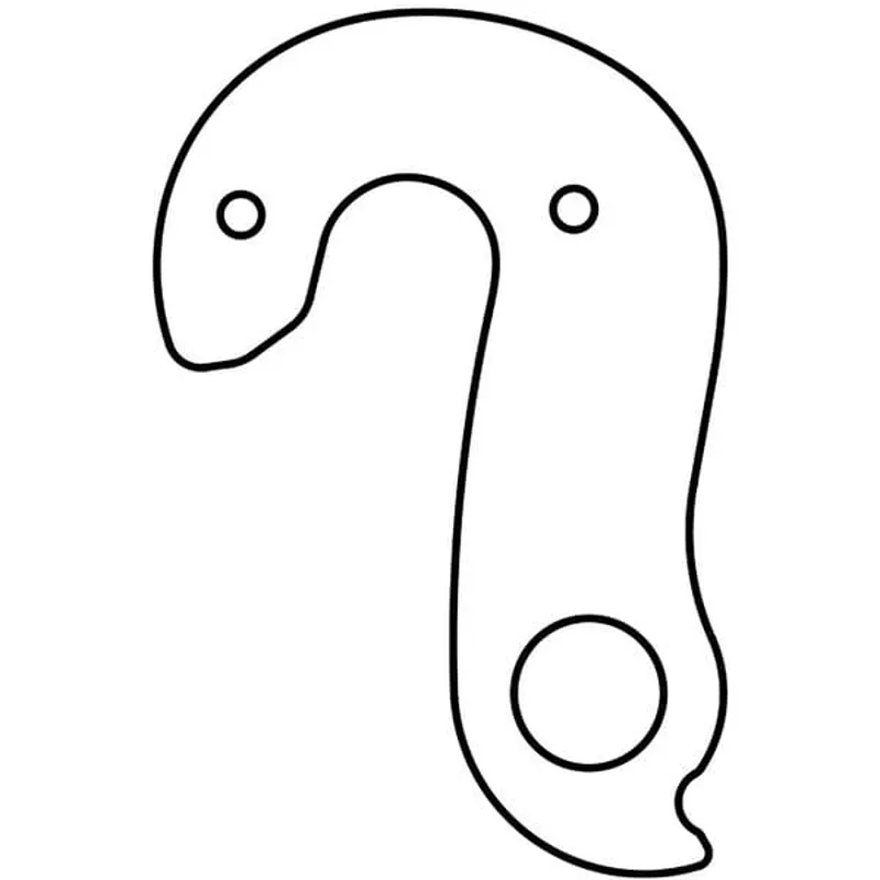 M Part Gear Hanger Trek in Silver-4