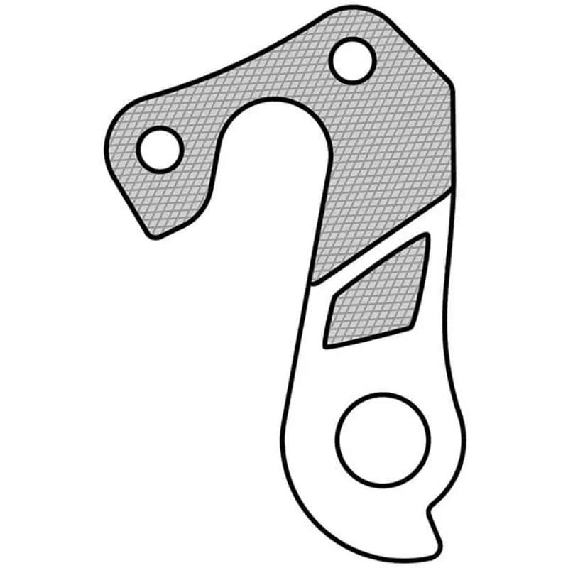 M Part Gear Hanger Lapierre Koga in Silver-3
