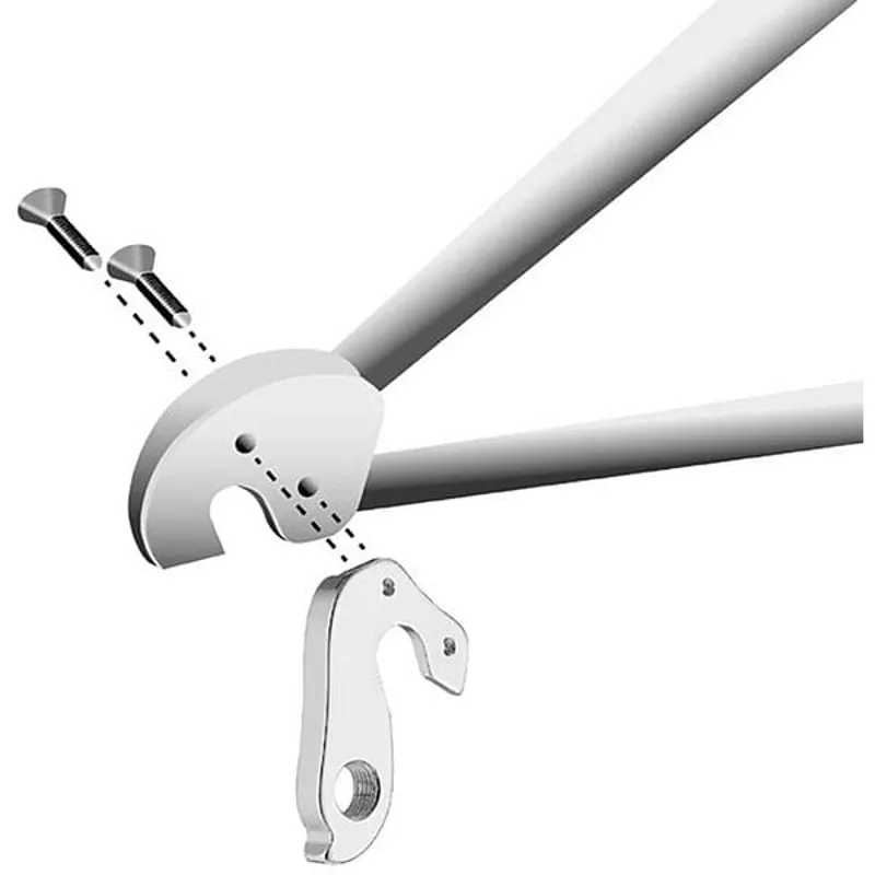 M Part Gear Hanger Specialized in Silver-2