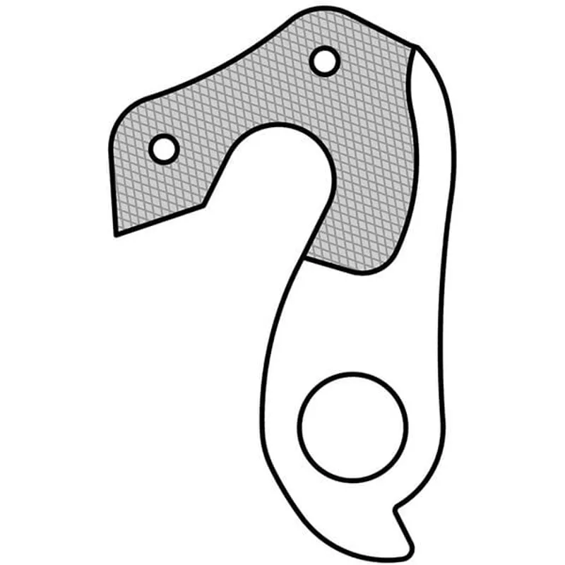 M Part Gear Hanger Specialized in Silver-3