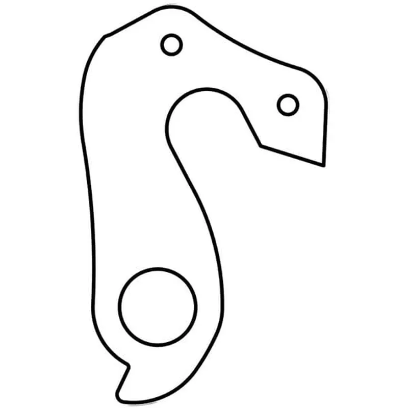 M Part Gear Hanger Specialized in Silver-4