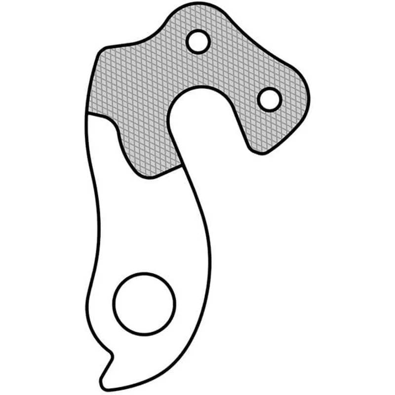 M Part Gear Hanger Ghost in Silver-3