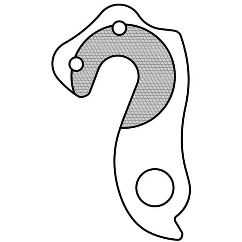 M Part Gear Hanger Ghost in Silver-4