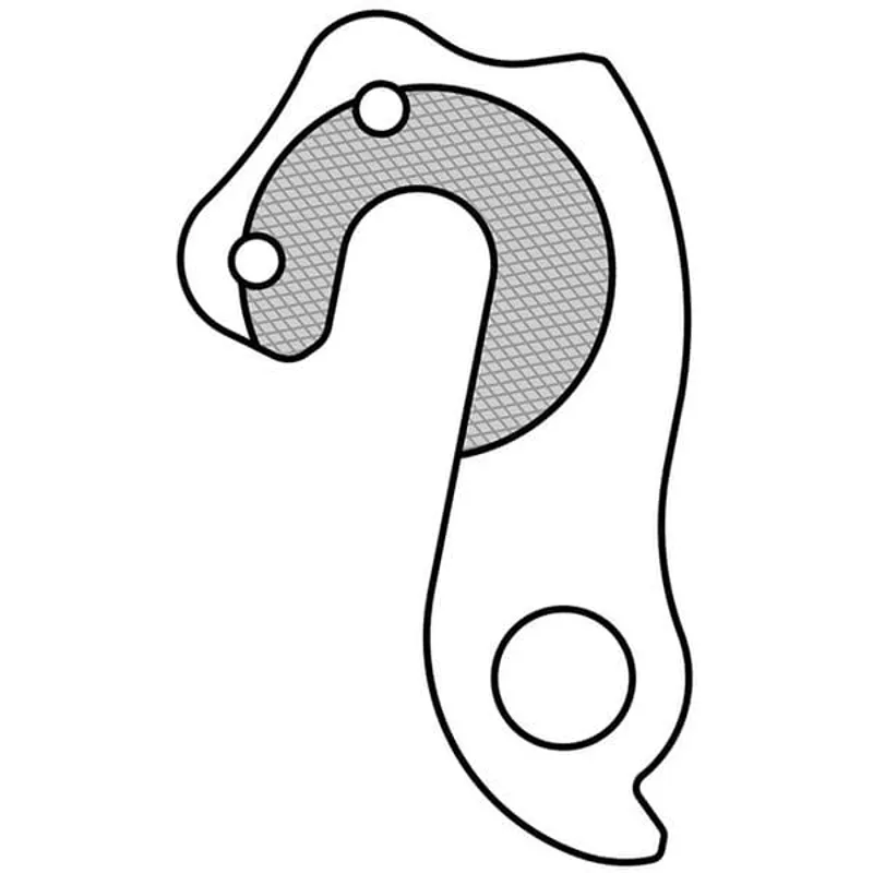 M Part Gear Hanger Ghost in Silver-4