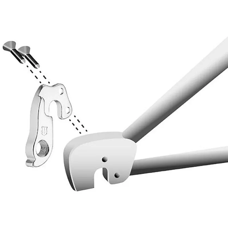 M Part Gear Hanger Ghost in Silver-2