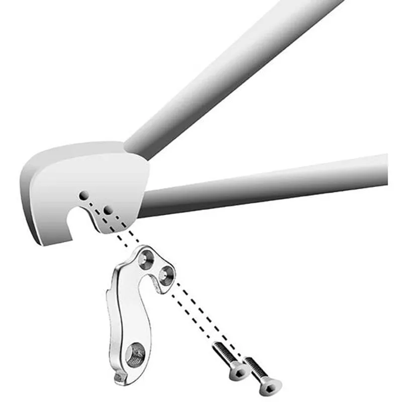 M Part Gear Hanger Ghost in Silver-2