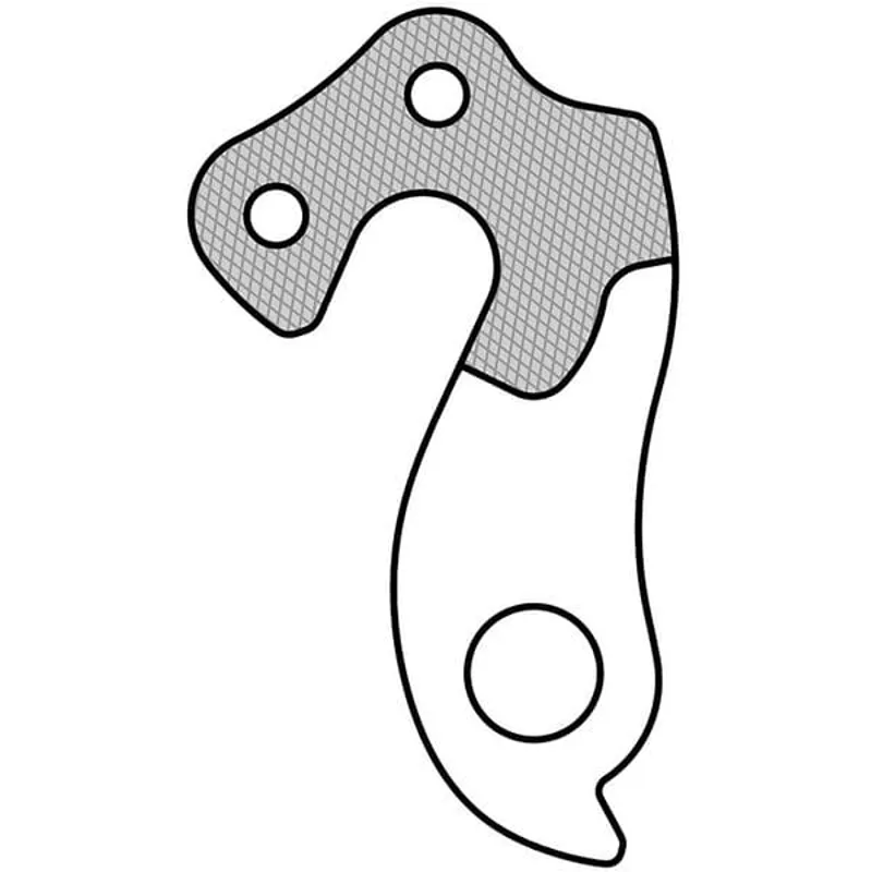 M Part Gear Hanger Ghost in Silver-3