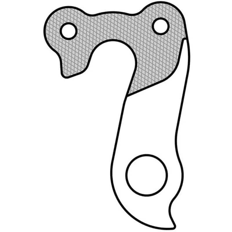 M Part Gear Hanger Ghost Hercules Winora etc. in Silver-3