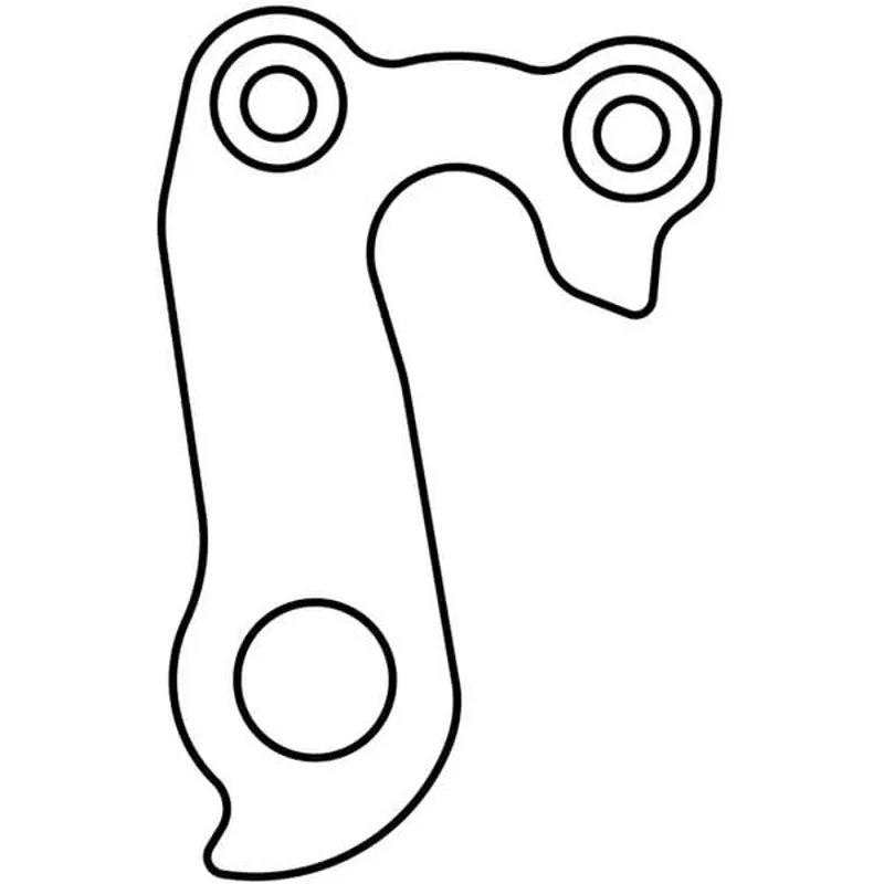 M Part Gear Hanger Ghost Hercules Winora etc. in Silver-4