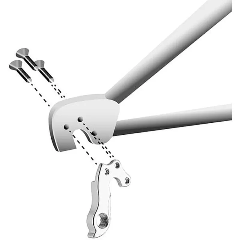 M Part Gear Hanger Stevens Kuota and Others in Silver-2