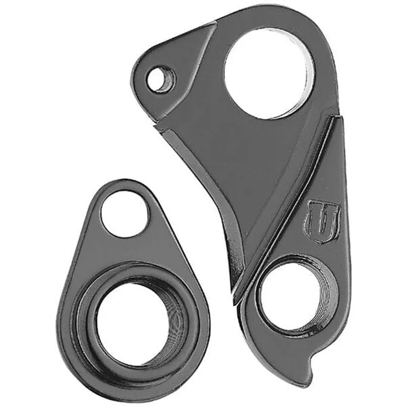 M Part Gear Hanger Scott - Hanger + Axle Cap in Black-1