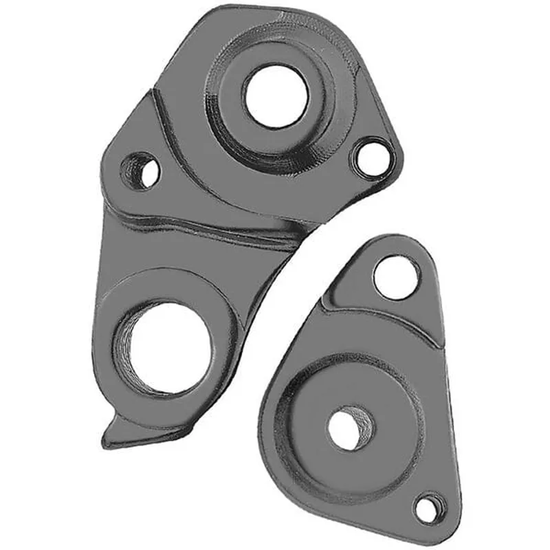 M Part Gear Hanger Giant - Hanger + Axle Cap in Black-1