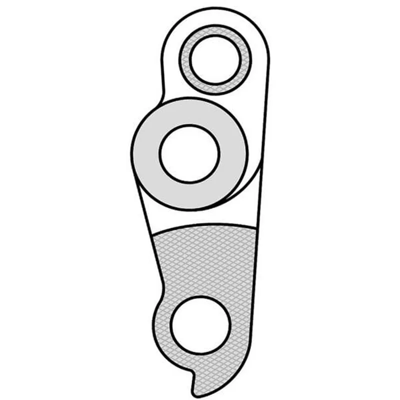 M Part Gear Hanger Direct Mount M12 1.5 in Silver-3