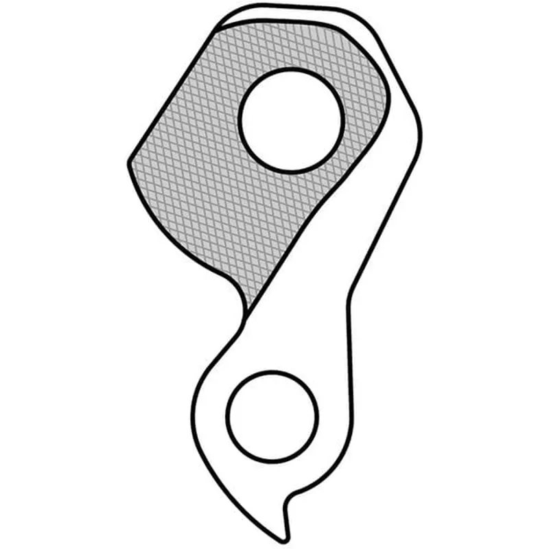 M Part Gear Hanger Trek in Black-3